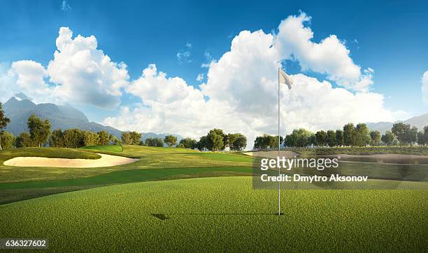 golf: golf course - golf course stock pictures, royalty-free photos & images