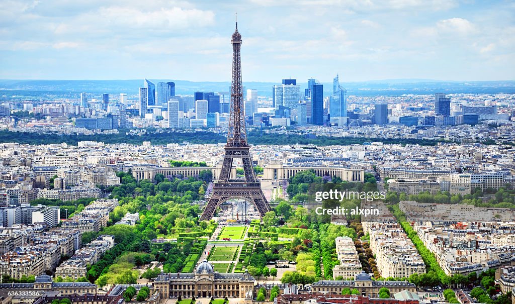 Paesaggio urbano di Parigi