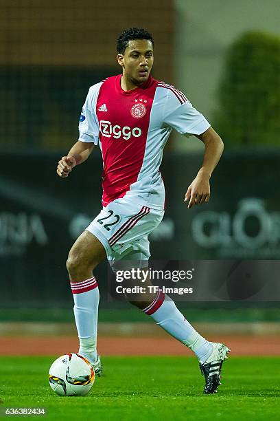 Jairo Riedewald of Ajax Amsterdam in action during the Friendly Match between Hamburger SV and Ajax Amsterdam at Gloria Sports Center on January 09 ,...