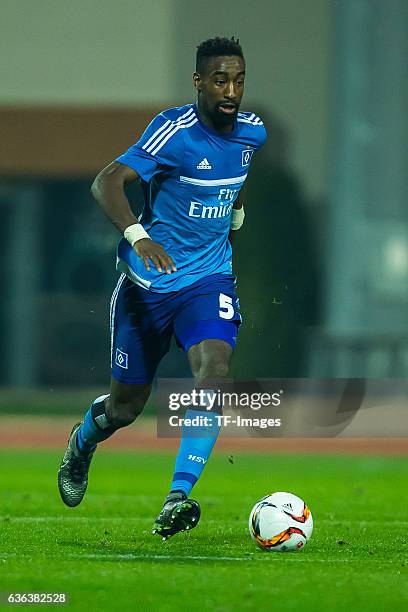 Johan Djourou of Hamburger SV in action during the Friendly Match between Hamburger SV and Ajax Amsterdam at Gloria Sports Center on January 09 , in...