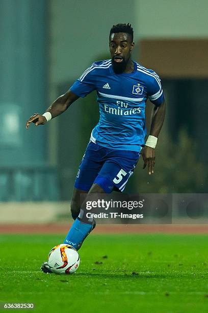 Johan Djourou of Hamburger SV in action during the Friendly Match between Hamburger SV and Ajax Amsterdam at Gloria Sports Center on January 09 , in...