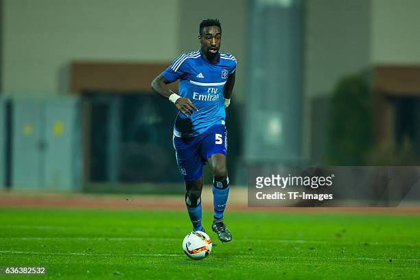 Johan Djourou of Hamburger SV in action during the Friendly Match between Hamburger SV and Ajax Amsterdam at Gloria Sports Center on January 09 , in...
