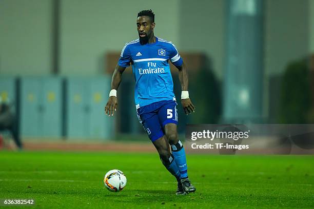 Johan Djourou of Hamburger SV in action during the Friendly Match between Hamburger SV and Ajax Amsterdam at Gloria Sports Center on January 09 , in...