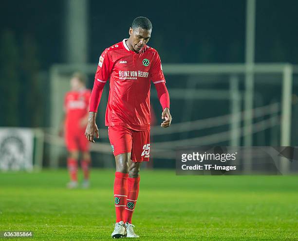 Marcelo Antonio Guedes Filho of Hannover 96 are disappointed after the Friendly Match between Hannover 96 and Hertha BSC at Cornelia Sports Center on...