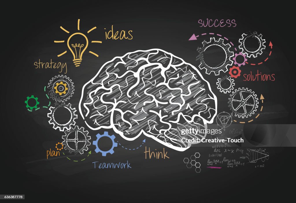 Science Brain Graphics Science And The Human Brain High-Res Vector Graphic - Getty Images