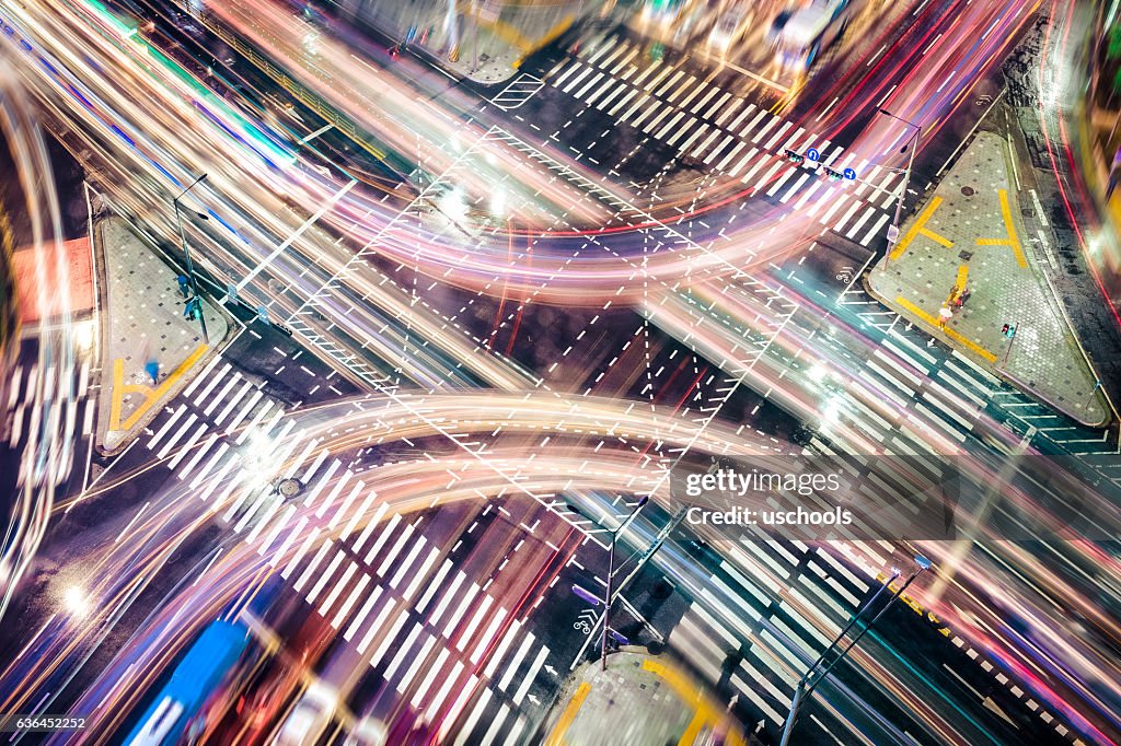 Modern Intersection Modern City Concepts Intersection High-Res Vector Graphic - Getty Images