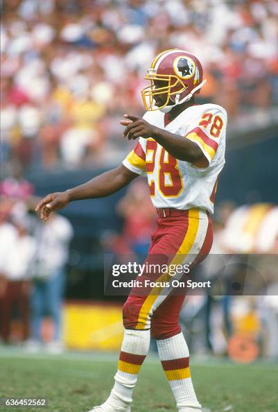 Darrell Reed Nfl Darrell Green of the Washington Redskins in action during an NFL ...