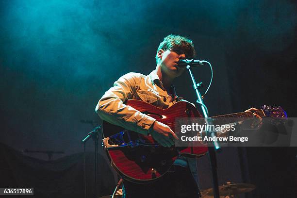 James Leesley of High Hazels performs at O2 Academy Leeds on December 8, 2016 in Leeds, England.