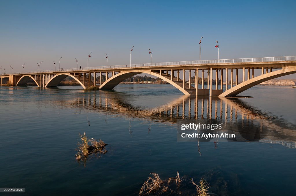 Birecik Bridge ,Gaziantep,Turkey