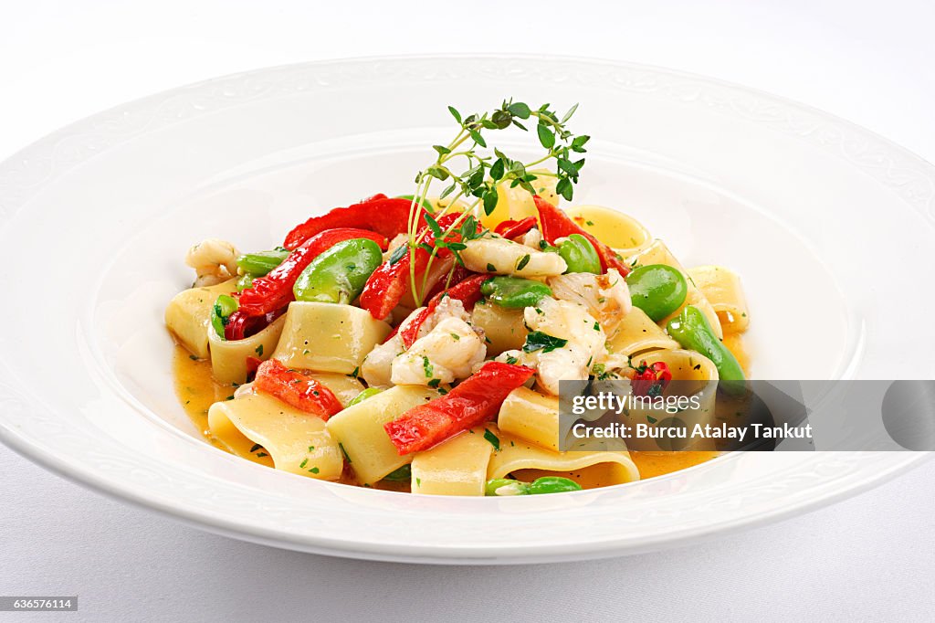Canneloni with green beans