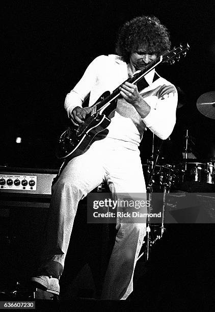 Genesis, Rock and Roll Hall of Fame Touring Guitarist Daryl Stuermer performs at The Omni Coliseum in Atlanta Georgia October 4, 1978