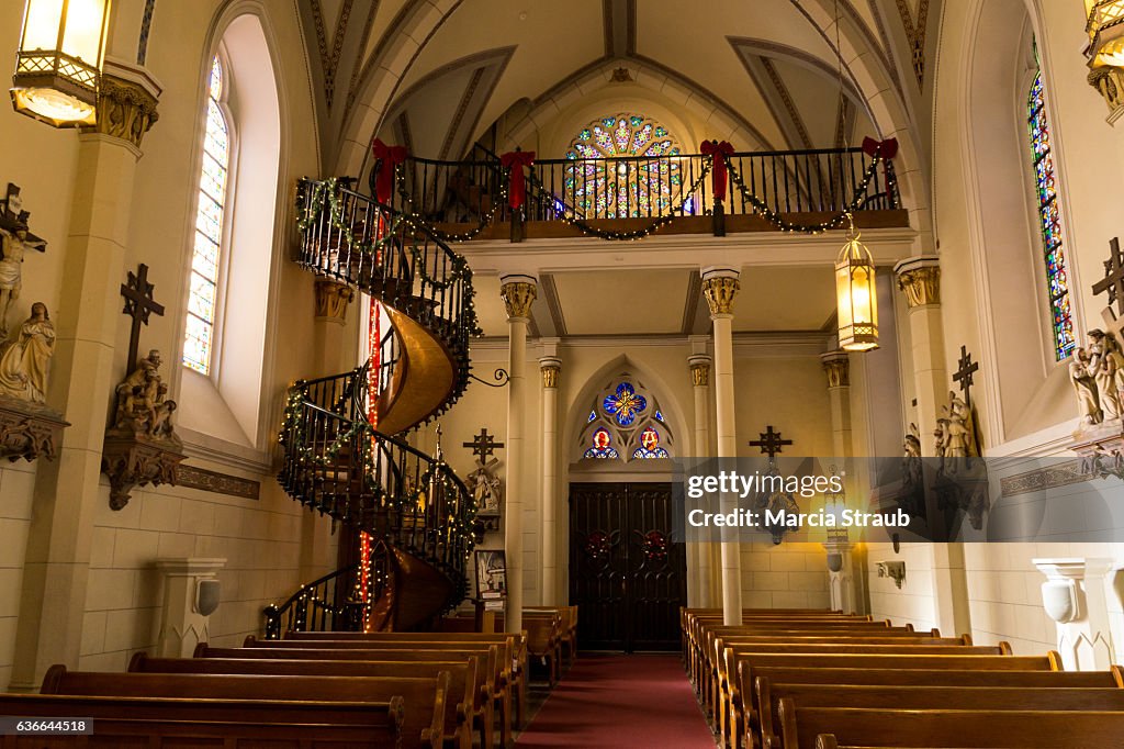 Spiral Staircase of the  Loretto Chapel, Santa Fe
