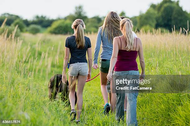 walking outside on a summer day - hairy fat man stock pictures, royalty-free photos & images