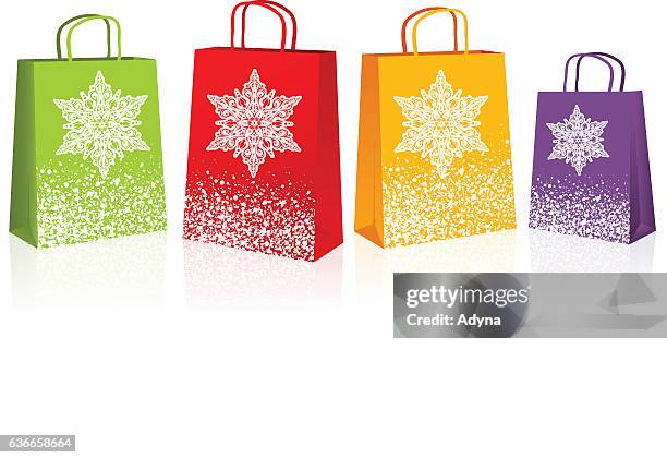 winter shopping bag - market retail space 幅插畫檔、美工圖案、卡通及圖標