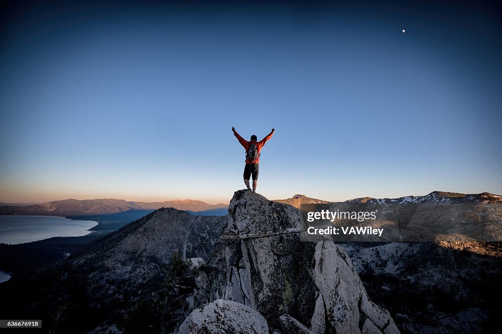 Succès et victoire en montagne