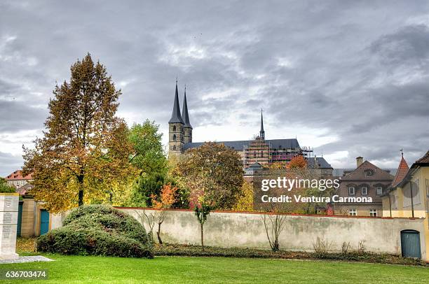 michaelsberg abbey - bamberg - germany - abtei stock-fotos und bilder