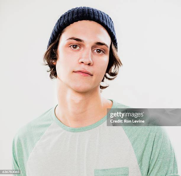 teen boy, portrait on white - 2015 18 stock pictures, royalty-free photos & images
