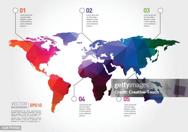 Triangular Forum Map Triangular World Map - Fotografias e Filmes do Acervo - Getty Images