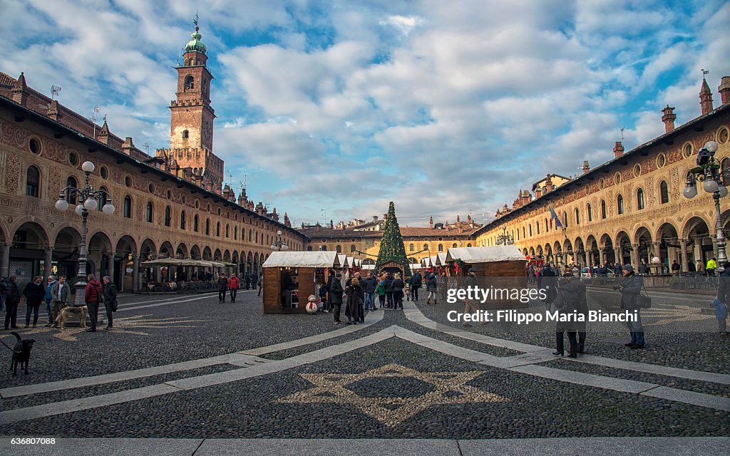 Piazza Ducale in Vigevano