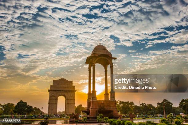 india gate, new delhi, india, asia - new delhi india gate stock pictures, royalty-free photos & images
