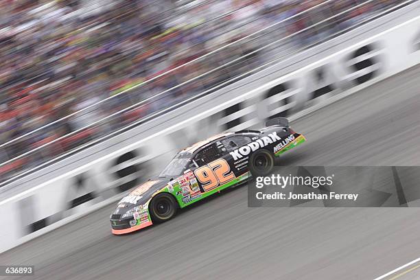 Stacy Compton drives his Melling Racing Kodiak Dodge Intrepid R/T during the NASCAR Winston Cup UAW DaimlerChrysler 400 on March 4, 2001 at the Las...