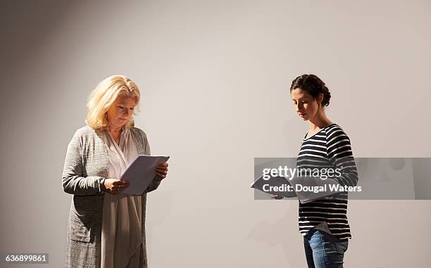 Two Actors Reading Scripts Actors Reading Script Photos and Premium High Res Pictures - Getty Images