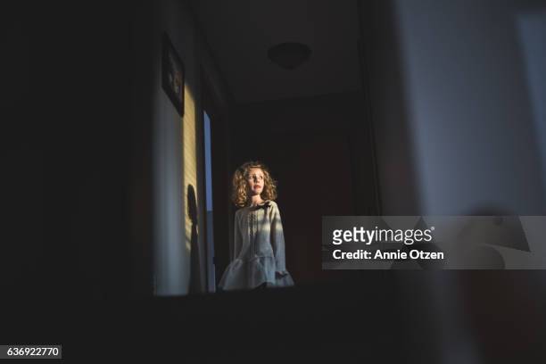 Little Girl with Light no her face