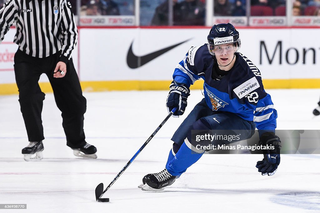 Czech Republic v Finland - 2017 IIHF World Junior Championship