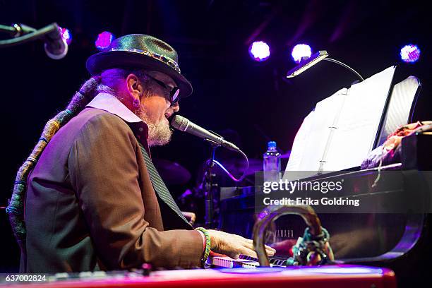 Mac Rebennack aka Dr. John performs for a sold out crowd at Tipitina's on December 27, 2016 in New Orleans, Louisiana.