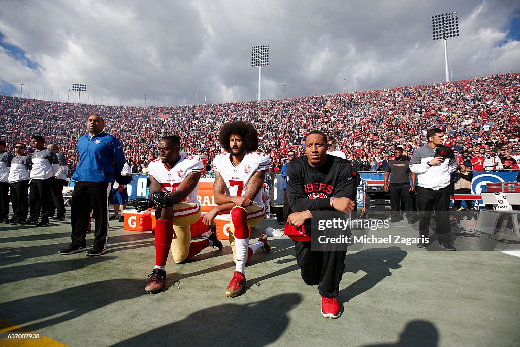 San Francisco 49ers v Los Angeles Rams