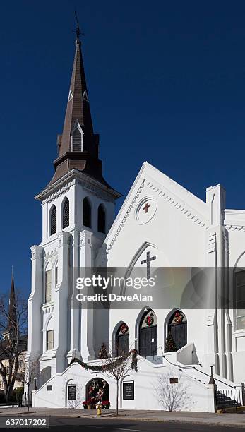 mother emanuel ame church charleston - emanuel ame church charleston stock pictures, royalty-free photos & images