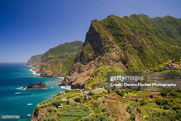 madeira summer - isla de madeira fotografías e imágenes de stock