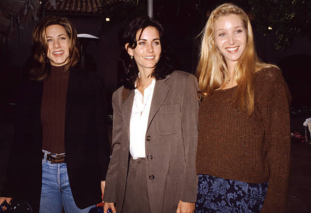 American actress and producer, Jennifer Aniston, American actress, director, and producer, Courteney Cox and American actress, comedian, writer, and...