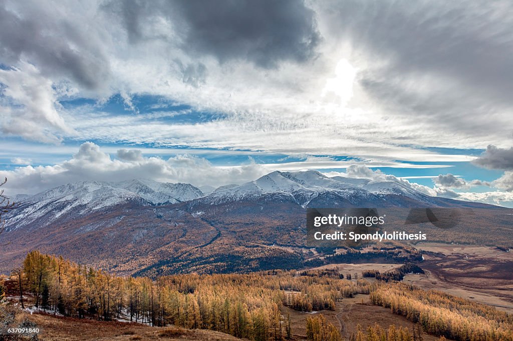 Kanas Mountain View ,  Xinjiang, China