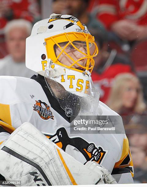 Marc Andre Fleury reveals the former goalie that inspired his new mask. - HockeyFeed