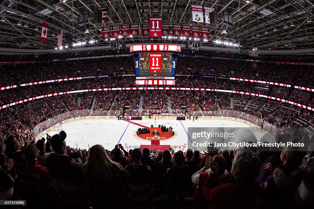 Detroit Red Wings v Ottawa Senators