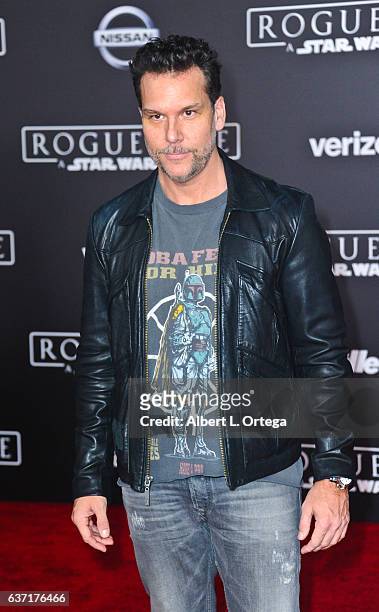 Actor/comedian Dane Cook arrives for the Premiere Of Walt Disney Pictures And Lucasfilm's "Rogue One: A Star Wars Story" held at the Pantages Theatre...