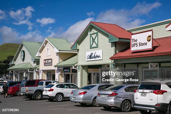 Parker Ranch Store A strip mall, part of the Parker Ranch Shopping Center, is viewed on ...