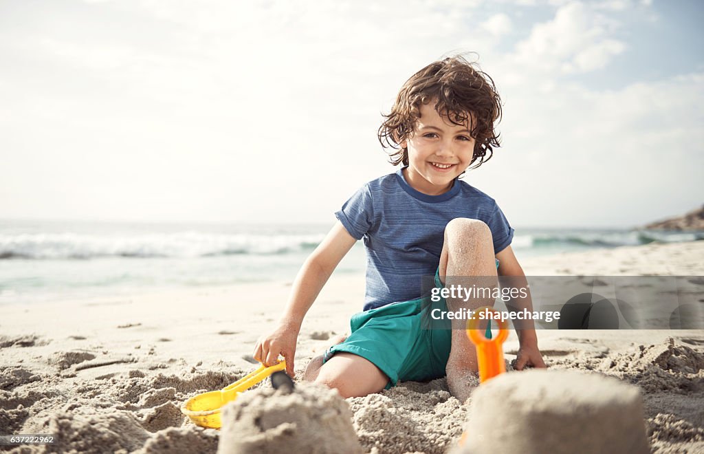 Happiness is sandy toes