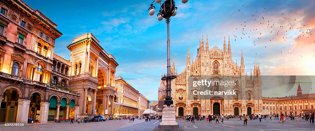 Piazza del Duomo en Milán