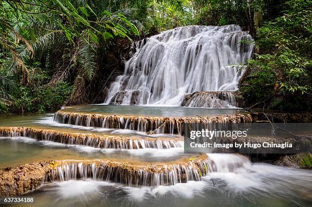 cachoeira em bonito - bonito brasil stock-fotos und bilder