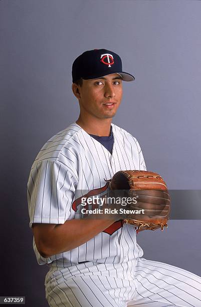 Kyle Lohse of the Minnesota Twins poses for a studio portrait during Spring Training at Lee County Stadium in Ft. Myers, Florida.Mandatory Credit:...