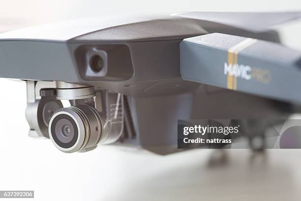 close up of the dji mavic pro drone - remote control car games stockfoto's en -beelden