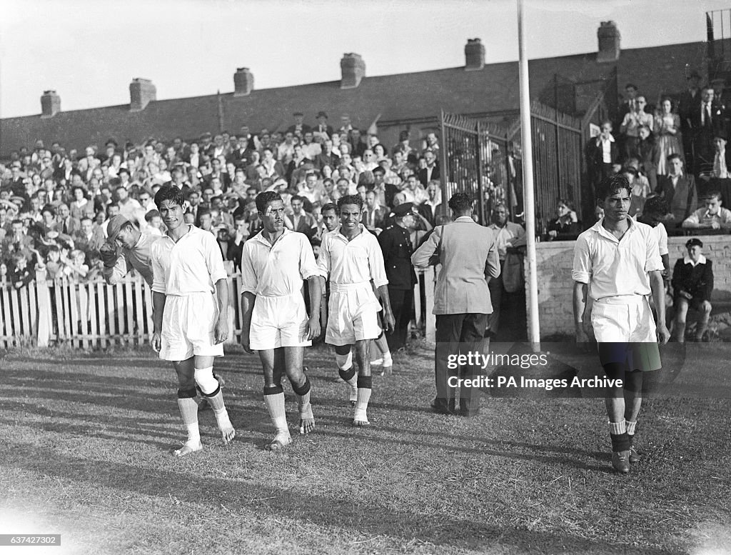 Soccer - London Olympic Games - First Round - India v France - Cricklefield Stadium