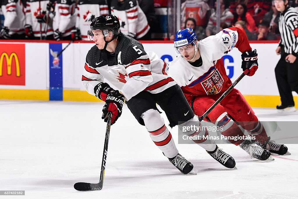 Canada v Czech Republic - Quarterfinal -  2017 IIHF World Junior Championship