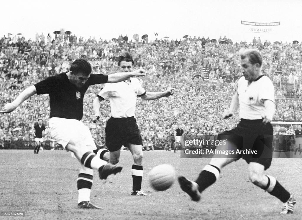 Soccer - World Cup Switzerland 54 - Final - Hungary v West Germany