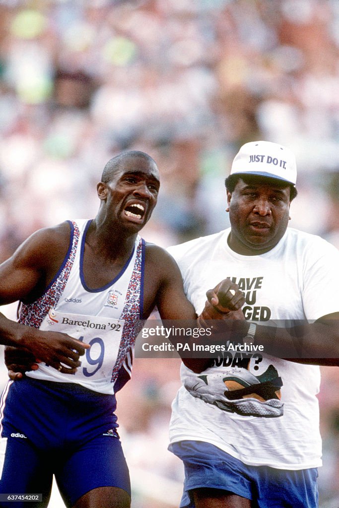 Athletics - Barcelona Olympic Games 1992 - Men's 400m Semi Final
