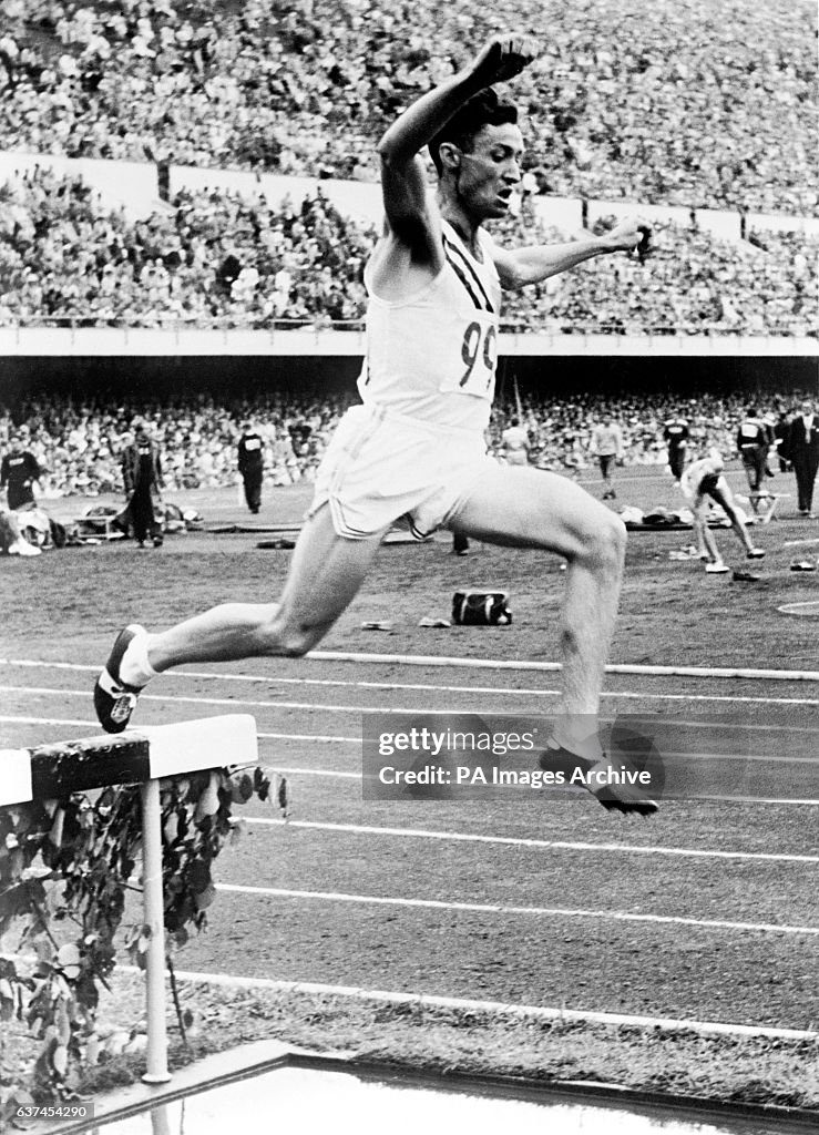 Athletics - Helsinki Olympic Games 1952 - Men's 3000m Steeplechase