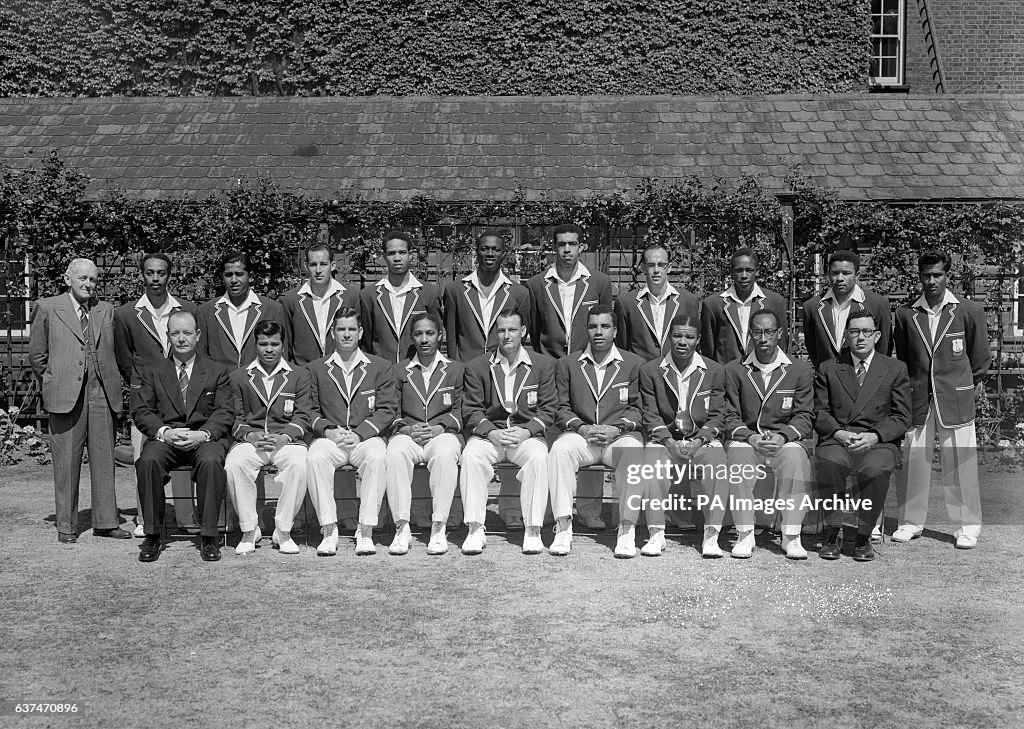Cricket - England v West Indies - 2nd Test - 1st Day - Lord's - London - 1957