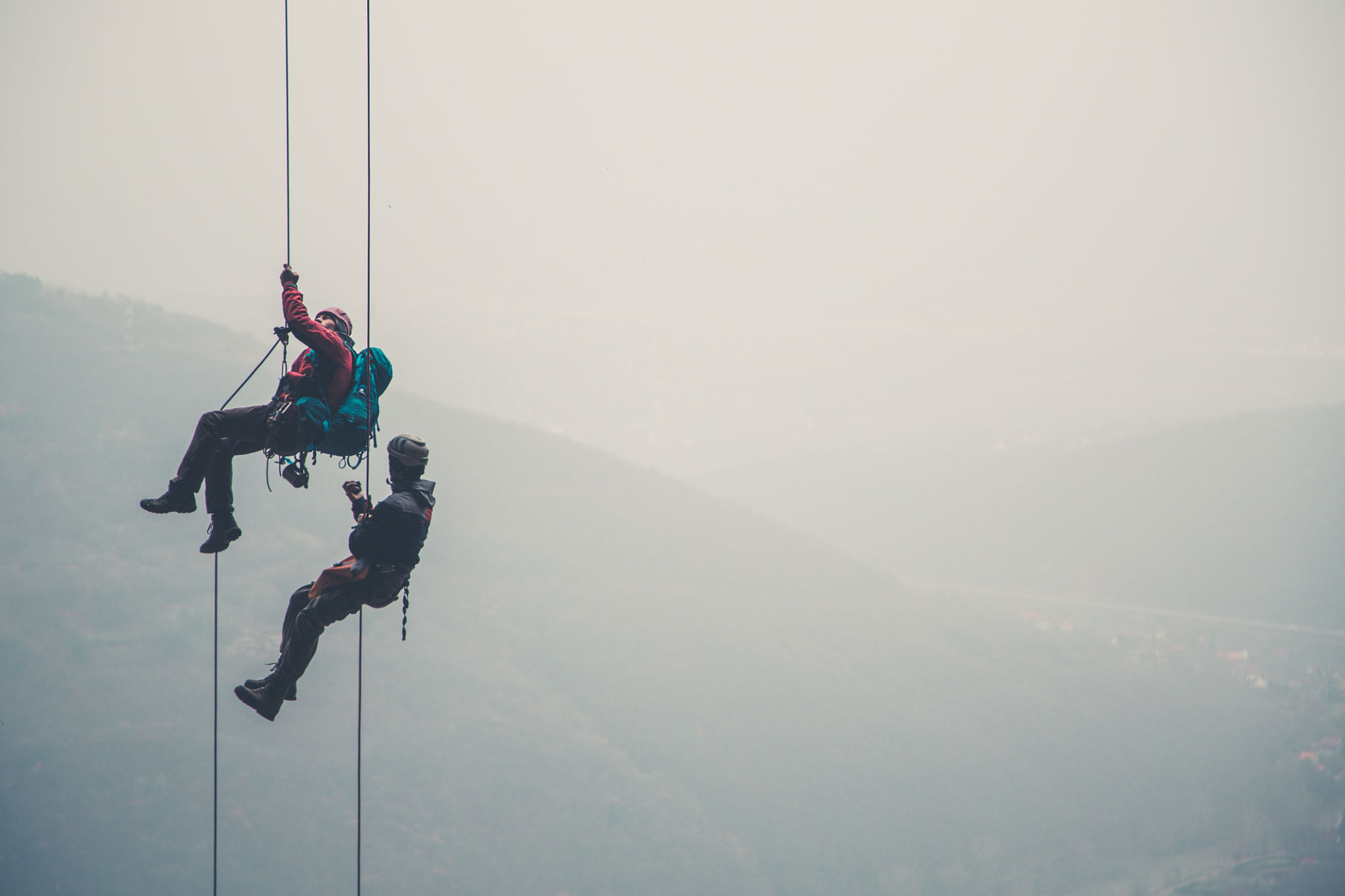 rope climbing